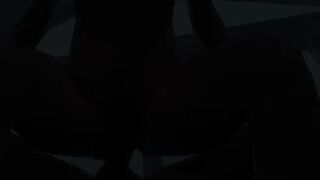 Она с огромными сиськами сошла с ума — жадно сосёт и дрочит толстый белый член на камеру