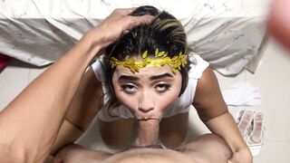 Спросила конфетку на Хэллоуин в итоге получила трах