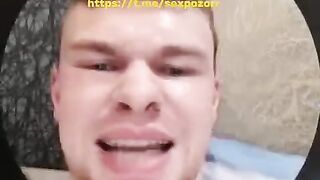 Саня снял рыжию  шлюху , и начал записывать видосы как с ней развлекается !