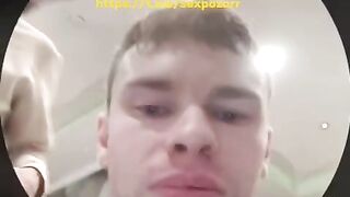 Саня снял рыжию  шлюху , и начал записывать видосы как с ней развлекается !